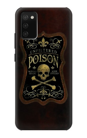 S2649 Unfiltered Poison Vintage Glass Bottle Hülle Schutzhülle Taschen für Samsung Galaxy A02s, Galaxy M02s