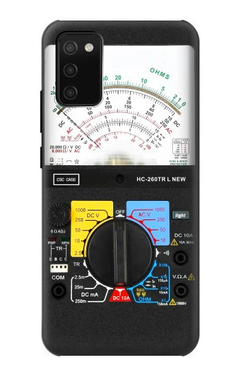 S2660 Analog Multimeter Graphic Printed Hülle Schutzhülle Taschen für Samsung Galaxy A02s, Galaxy M02s
