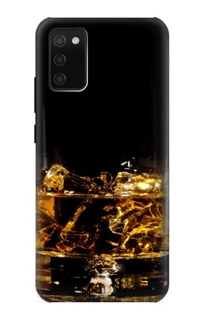 S2742 Ice Whiskey Whisky Glass Hülle Schutzhülle Taschen für Samsung Galaxy A02s, Galaxy M02s