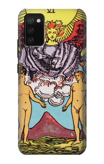 S2763 Lovers Tarot Card Hülle Schutzhülle Taschen für Samsung Galaxy A02s, Galaxy M02s