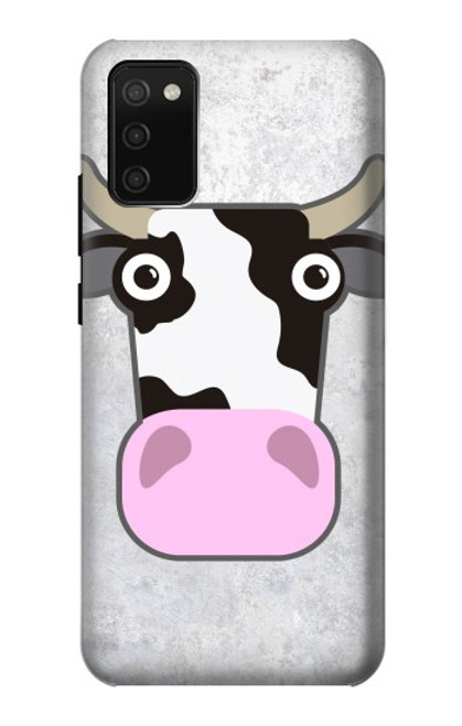 S3257 Cow Cartoon Hülle Schutzhülle Taschen für Samsung Galaxy A02s, Galaxy M02s