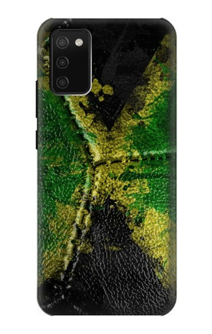 S3319 Jamaica Flag Vintage Football Graphic Hülle Schutzhülle Taschen für Samsung Galaxy A02s, Galaxy M02s