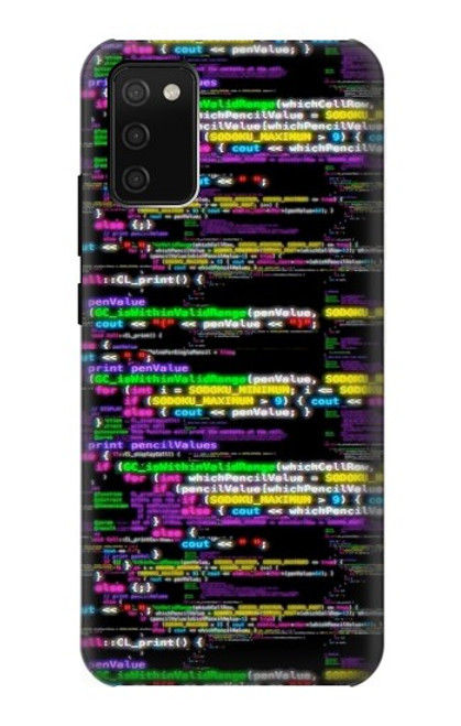 S3420 Coding Programmer Hülle Schutzhülle Taschen für Samsung Galaxy A02s, Galaxy M02s