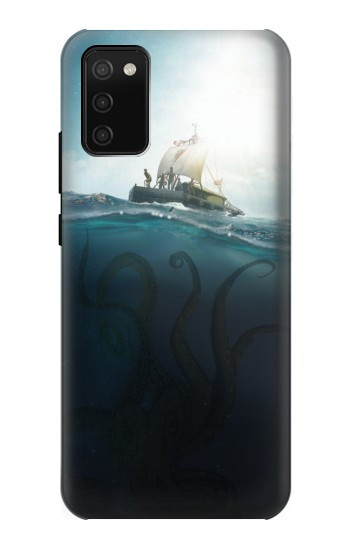 S3540 Giant Octopus Hülle Schutzhülle Taschen für Samsung Galaxy A02s, Galaxy M02s