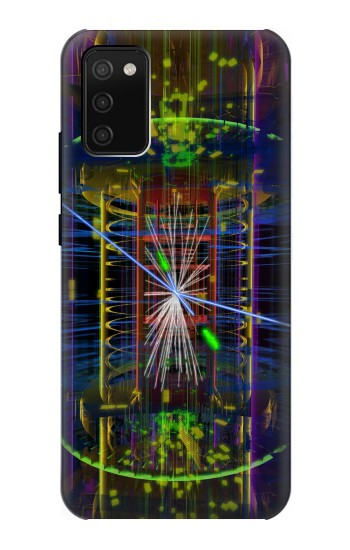 S3545 Quantum Particle Collision Hülle Schutzhülle Taschen für Samsung Galaxy A02s, Galaxy M02s