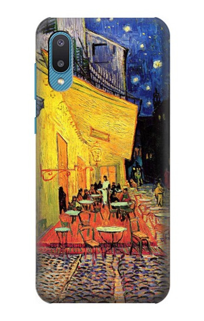 S0929 Van Gogh Cafe Terrace Hülle Schutzhülle Taschen für Samsung Galaxy A04, Galaxy A02, M02