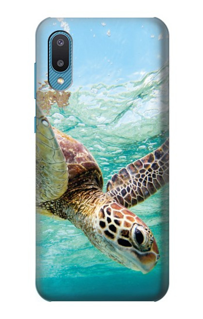 S1377 Ocean Sea Turtle Hülle Schutzhülle Taschen für Samsung Galaxy A04, Galaxy A02, M02