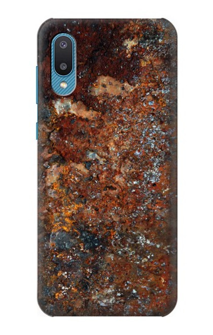 S2714 Rust Steel Texture Graphic Printed Hülle Schutzhülle Taschen für Samsung Galaxy A04, Galaxy A02, M02