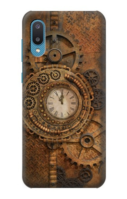 S3401 Clock Gear Steampunk Hülle Schutzhülle Taschen für Samsung Galaxy A04, Galaxy A02, M02