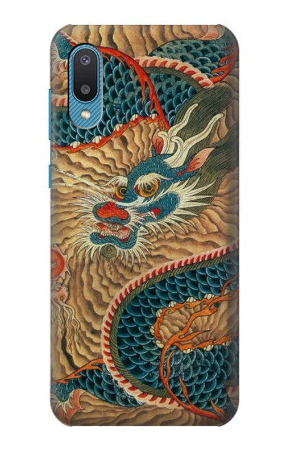 S3541 Dragon Cloud Painting Hülle Schutzhülle Taschen für Samsung Galaxy A04, Galaxy A02, M02