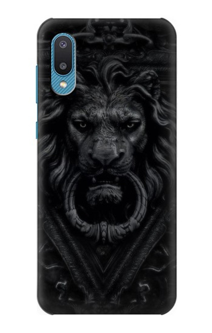 S3619 Dark Gothic Lion Hülle Schutzhülle Taschen für Samsung Galaxy A04, Galaxy A02, M02