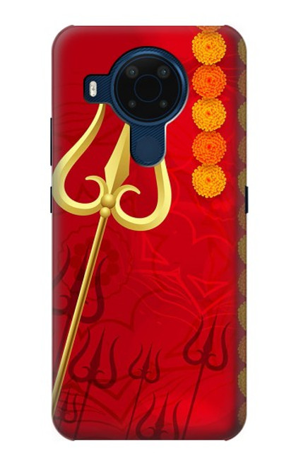 S3788 Shiv Trishul Hülle Schutzhülle Taschen für Nokia 5.4