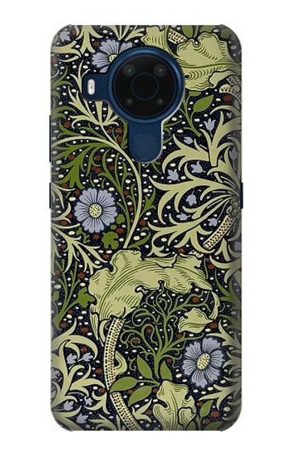 S3792 William Morris Hülle Schutzhülle Taschen für Nokia 5.4