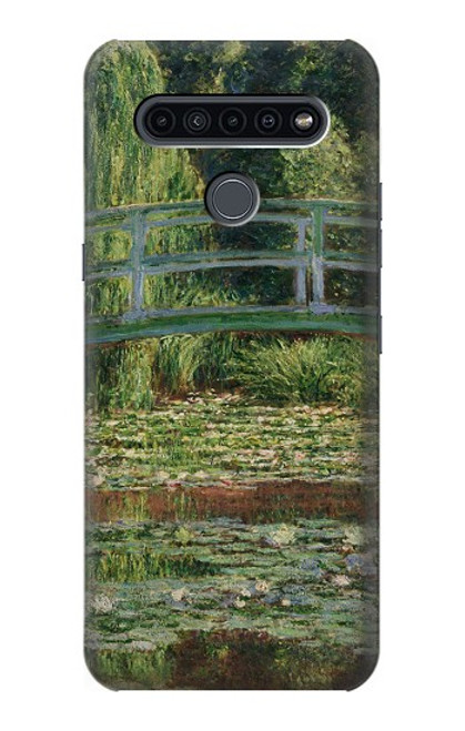 S3674 Claude Monet Footbridge and Water Lily Pool Hülle Schutzhülle Taschen für LG K41S
