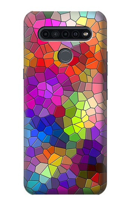 S3677 Colorful Brick Mosaics Hülle Schutzhülle Taschen für LG K41S