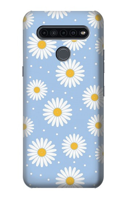 S3681 Daisy Flowers Pattern Hülle Schutzhülle Taschen für LG K41S