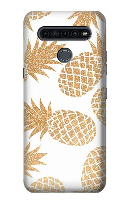 S3718 Seamless Pineapple Hülle Schutzhülle Taschen für LG K41S