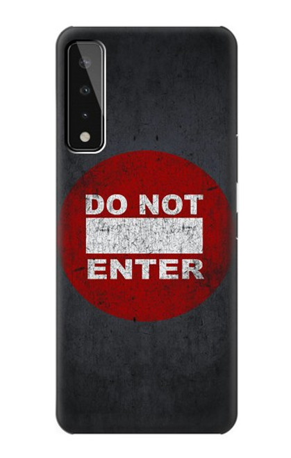 S3683 Do Not Enter Hülle Schutzhülle Taschen für LG Stylo 7 4G
