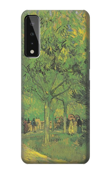 S3748 Van Gogh A Lane in a Public Garden Hülle Schutzhülle Taschen für LG Stylo 7 4G