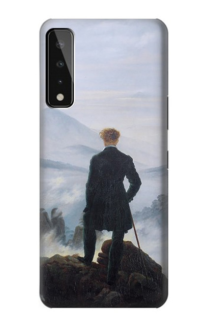 S3789 Wanderer above the Sea of Fog Hülle Schutzhülle Taschen für LG Stylo 7 5G