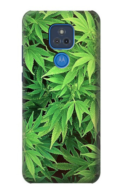 S1656 Marijuana Plant Hülle Schutzhülle Taschen für Motorola Moto G Play (2021)