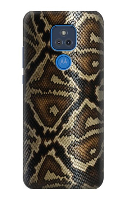 S2712 Anaconda Amazon Snake Skin Graphic Printed Hülle Schutzhülle Taschen für Motorola Moto G Play (2021)