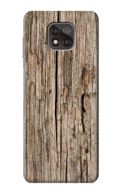 S0600 Wood Graphic Printed Hülle Schutzhülle Taschen für Motorola Moto G Power (2021)