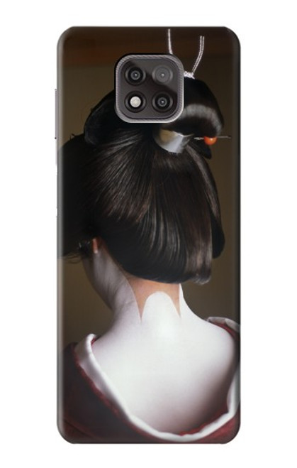 S1337 Japan Geisha Neck Hülle Schutzhülle Taschen für Motorola Moto G Power (2021)
