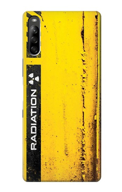 S3714 Radiation Warning Hülle Schutzhülle Taschen für Sony Xperia L5