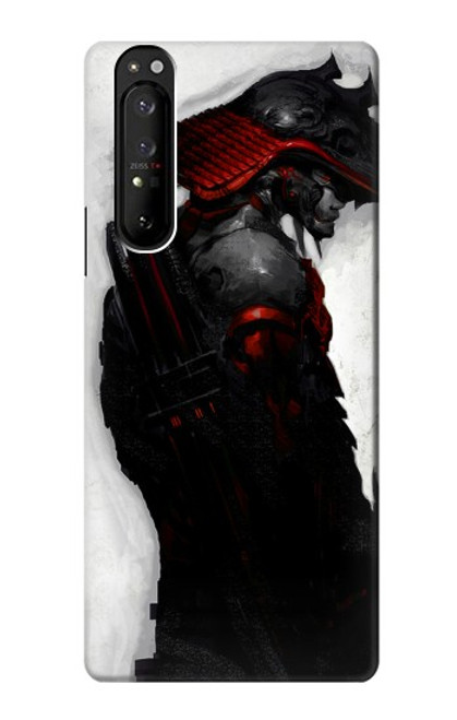 S2111 Dark Samurai Hülle Schutzhülle Taschen für Sony Xperia 1 III