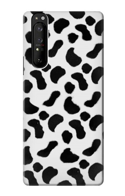 S2728 Dalmatians Texture Hülle Schutzhülle Taschen für Sony Xperia 1 III