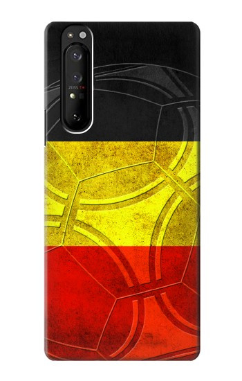 S2965 Belgium Football Soccer Hülle Schutzhülle Taschen für Sony Xperia 1 III