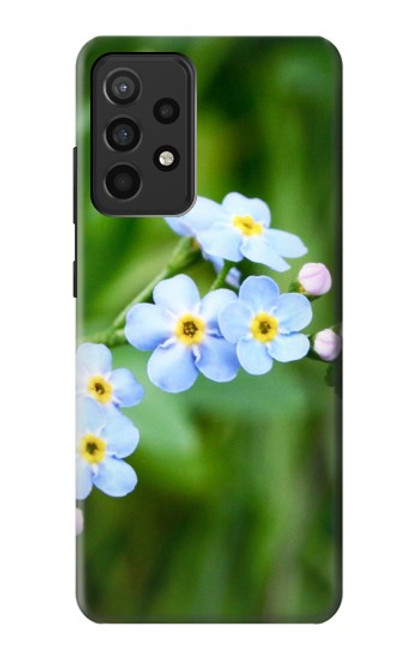 S1818 Forget Me Not Hülle Schutzhülle Taschen für Samsung Galaxy A52, Galaxy A52 5G