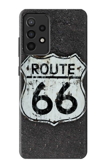 S3207 Route 66 Sign Hülle Schutzhülle Taschen für Samsung Galaxy A52, Galaxy A52 5G