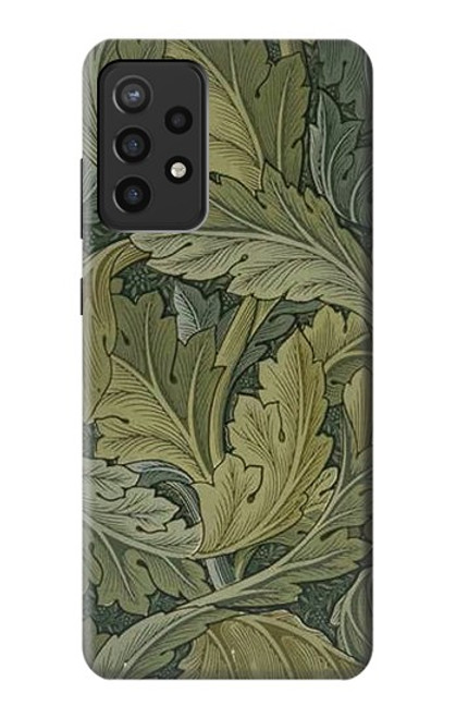 S3790 William Morris Acanthus Leaves Hülle Schutzhülle Taschen für Samsung Galaxy A72, Galaxy A72 5G