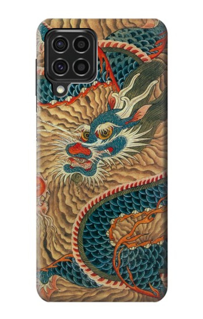 S3541 Dragon Cloud Painting Hülle Schutzhülle Taschen für Samsung Galaxy F62
