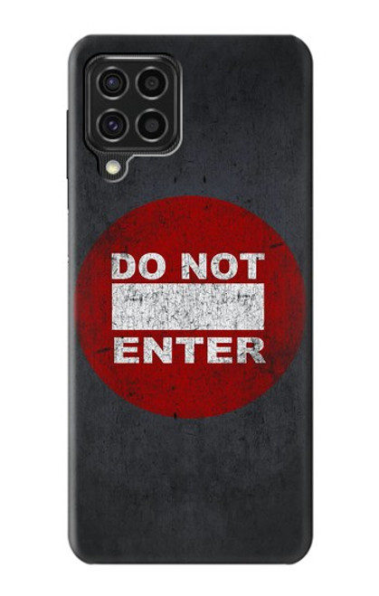 S3683 Do Not Enter Hülle Schutzhülle Taschen für Samsung Galaxy F62