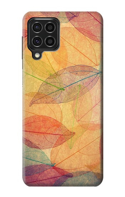 S3686 Fall Season Leaf Autumn Hülle Schutzhülle Taschen für Samsung Galaxy F62