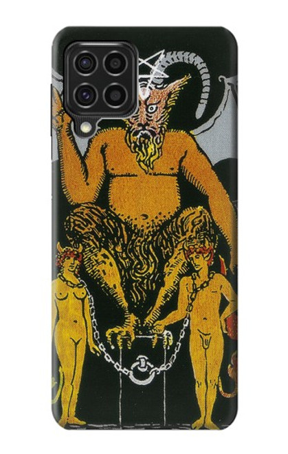 S3740 Tarot Card The Devil Hülle Schutzhülle Taschen für Samsung Galaxy F62