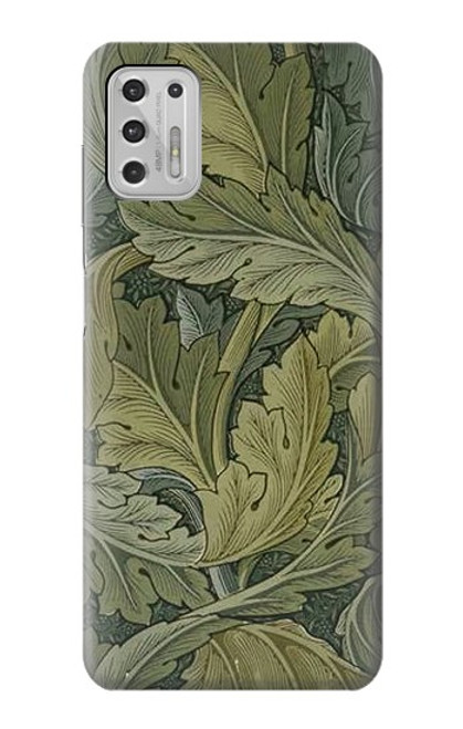 S3790 William Morris Acanthus Leaves Hülle Schutzhülle Taschen für Motorola Moto G Stylus (2021)