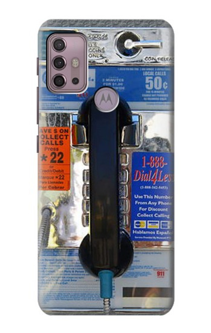 S0087 Payphone Hülle Schutzhülle Taschen für Motorola Moto G30, G20, G10
