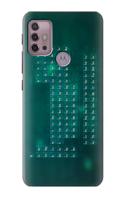 S0846 Chemistry Periodic Table Hülle Schutzhülle Taschen für Motorola Moto G30, G20, G10