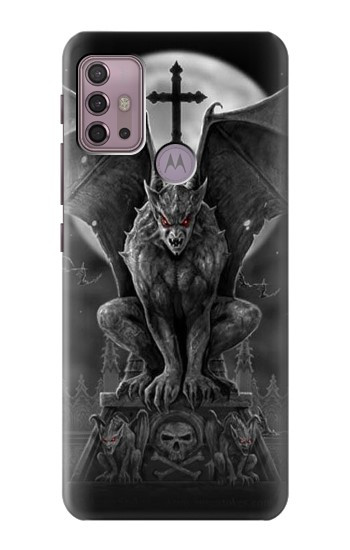 S0850 Gargoyle Devil Demon Hülle Schutzhülle Taschen für Motorola Moto G30, G20, G10