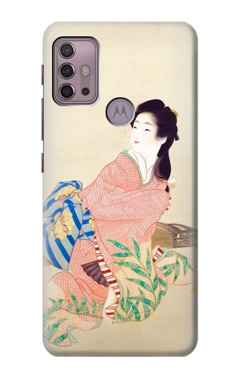 S0889 Japan Art Kimono Hülle Schutzhülle Taschen für Motorola Moto G30, G20, G10