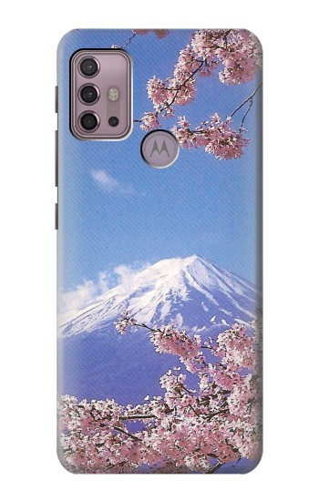 S1060 Mount Fuji Sakura Cherry Blossom Hülle Schutzhülle Taschen für Motorola Moto G30, G20, G10