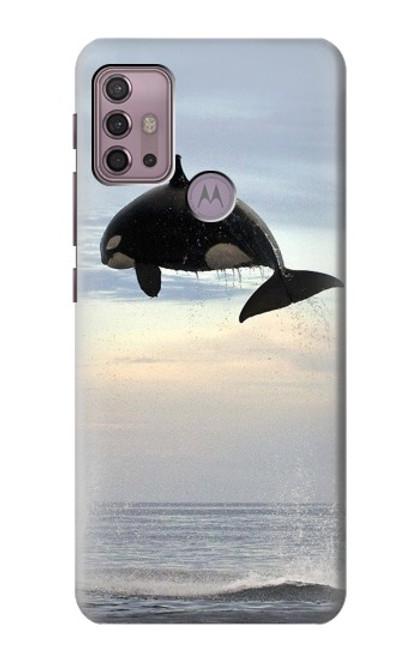 S1349 Killer whale Orca Hülle Schutzhülle Taschen für Motorola Moto G30, G20, G10