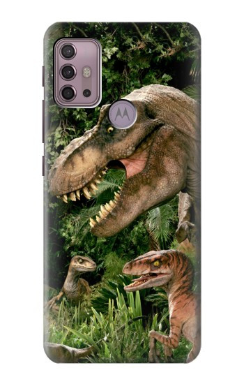 S1452 Trex Raptor Dinosaur Hülle Schutzhülle Taschen für Motorola Moto G30, G20, G10