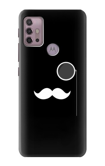 S1946 Sir Mustache Minimalism Hülle Schutzhülle Taschen für Motorola Moto G30, G20, G10