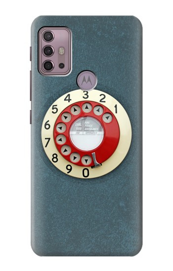 S1968 Rotary Dial Telephone Hülle Schutzhülle Taschen für Motorola Moto G30, G20, G10