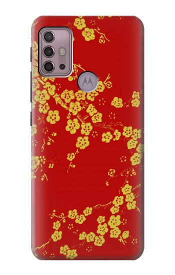 S2050 Cherry Blossoms Chinese Graphic Printed Hülle Schutzhülle Taschen für Motorola Moto G30, G20, G10